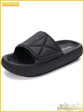 Adjustable Pillow Slides | EVA Anti-Slip Diabetic Slippers | Unisex